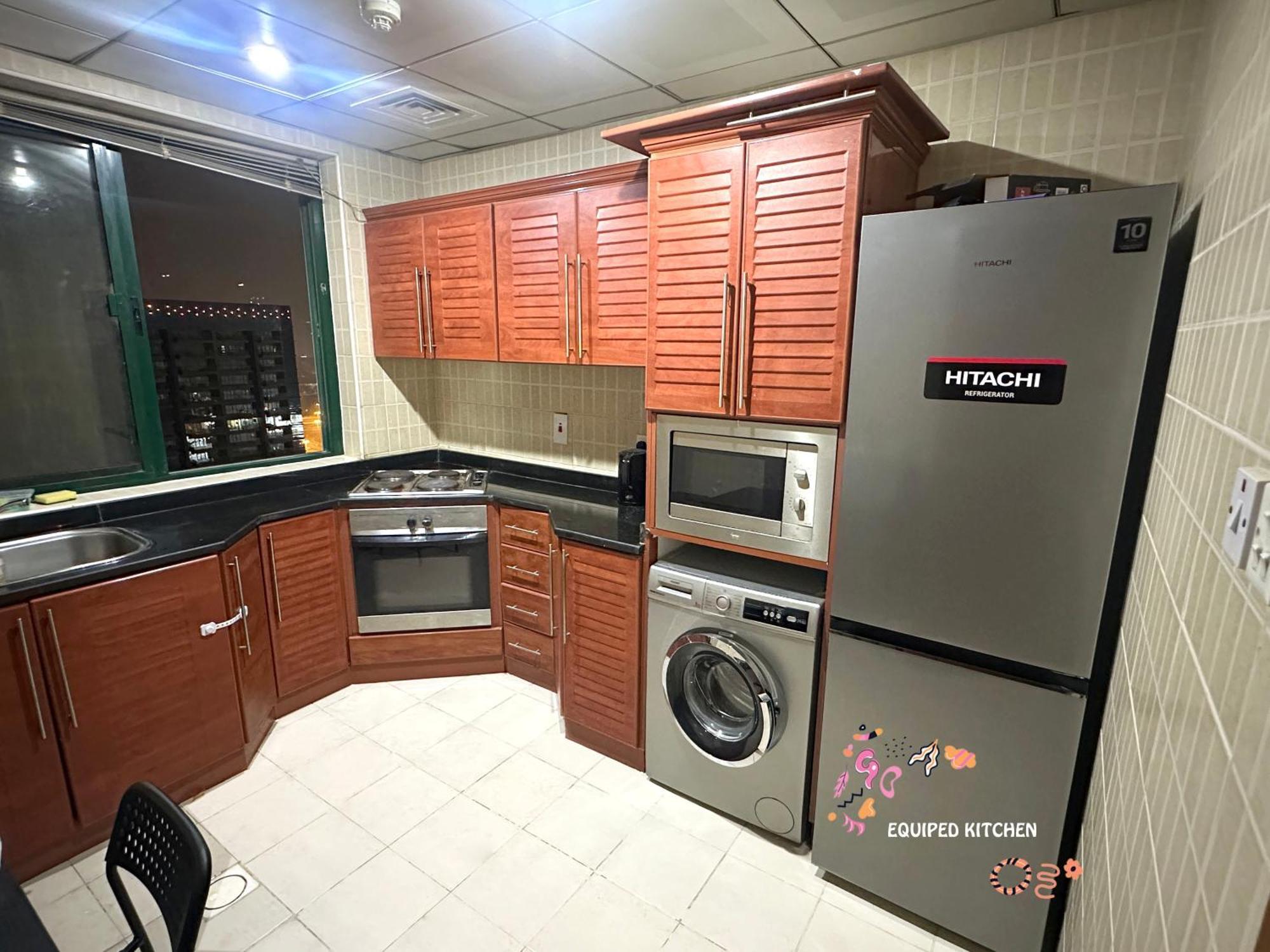 Nomad Partition Room In Barsha Heights 3 Mins To Icm Metro Dubái Exterior foto
